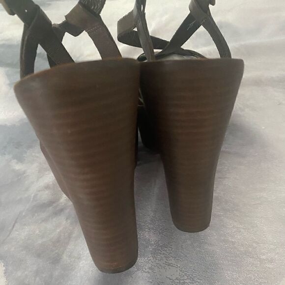 Michael Kors Wedges Sandals Woman Size 8.5 - Picture 3 of 7